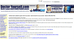 Desktop Screenshot of doctoryourself.com